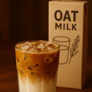 Iced Oatmilk Latte